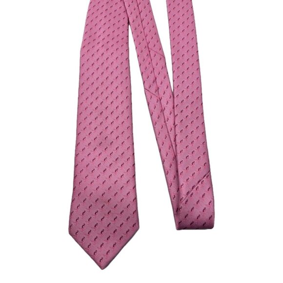 Susan G Komen KNOTS FOR HOPE Pink Ribbon All Over Print Men's Skinny Necktie Tie - Picture 1 of 6